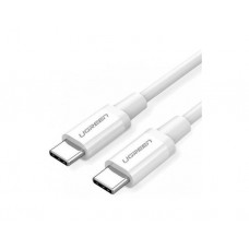 კაბელი: UGREEN US264 60W Type-C to Type-C Cable 2m White - 60520