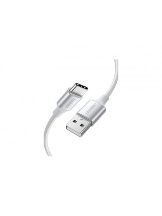 კაბელი: Ugreen US288 USB Type-C Cable 2m White - 60133