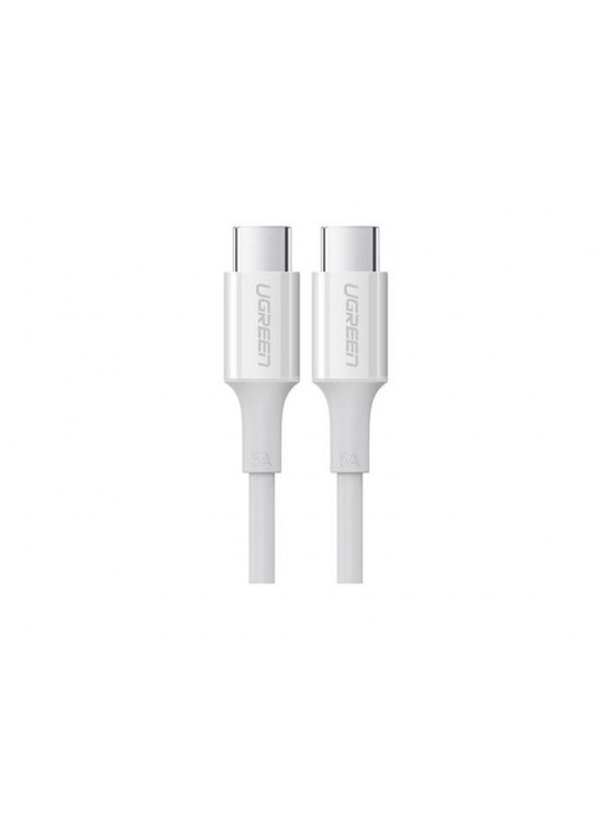 კაბელი: UGREEN US300 USB Type-C Cable 1m 100W White - 60551