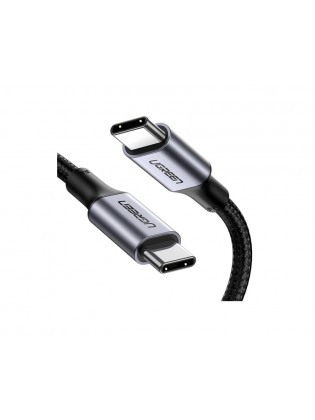კაბელი: UGREEN US316 USB Type-C 100W Cable 3m Black - 90120