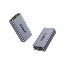 ადაპტერი: UGREEN US381 USB 3.0 Type A Female to Female Adapter Gray - 20119