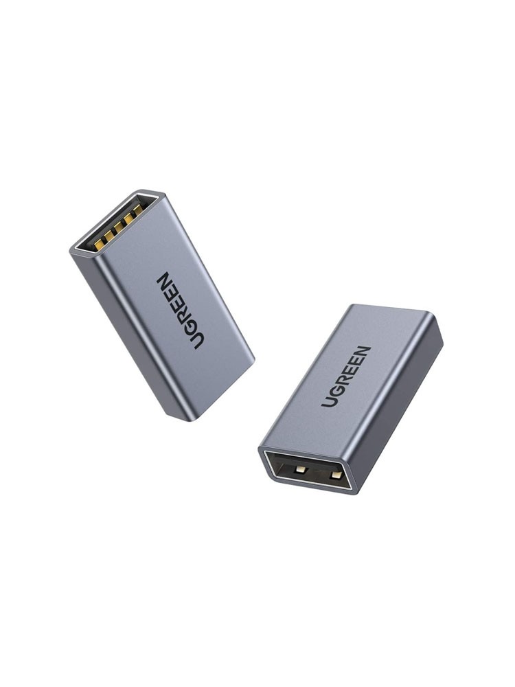 ადაპტერი: UGREEN US381 USB 3.0 Type A Female to Female Adapter Gray - 20119