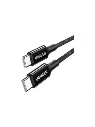 კაბელი: UGREEN US557 100W Type-C to Type-C 1m Black - 15275