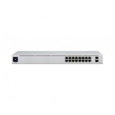 სვიჩი: Ubiquiti Standard 16-Port Managed PoE Switch - USW-16-POE-EU