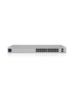 სვიჩი: Ubiquiti Pro 24 PoE 24-port Managed Switch - USW-Pro-24-POE-EU
