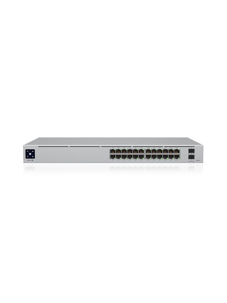 სვიჩი: Ubiquiti Pro 24 PoE 24-port Managed Switch - USW-Pro-24-POE-EU