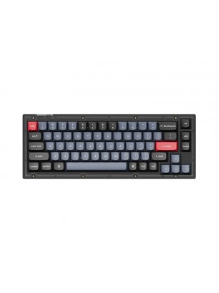 კლავიატურა: Keychron V2 QMK Custom Wired RGB Mechanical Keyboard Brown Switch - V2-A3