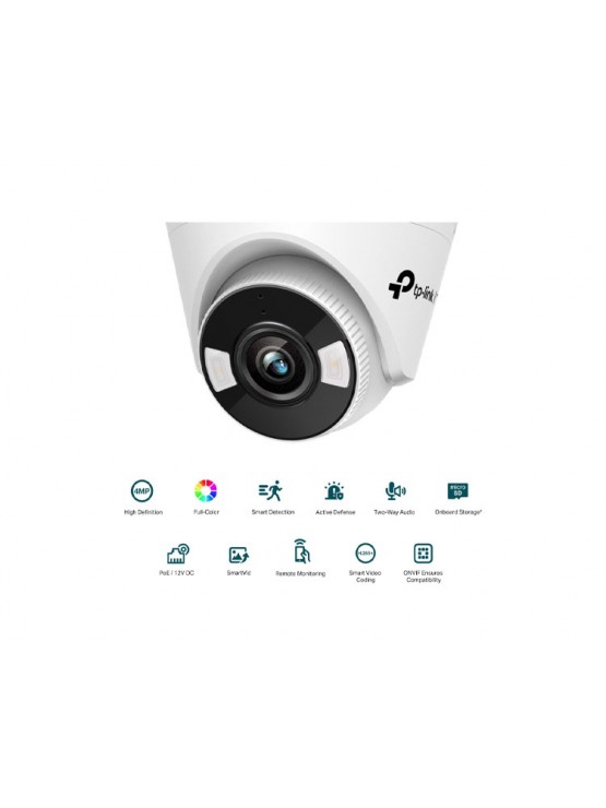 IP კამერა: TP-Link VIGI C440(4mm) 4MP Full-Color Turret Network Camera