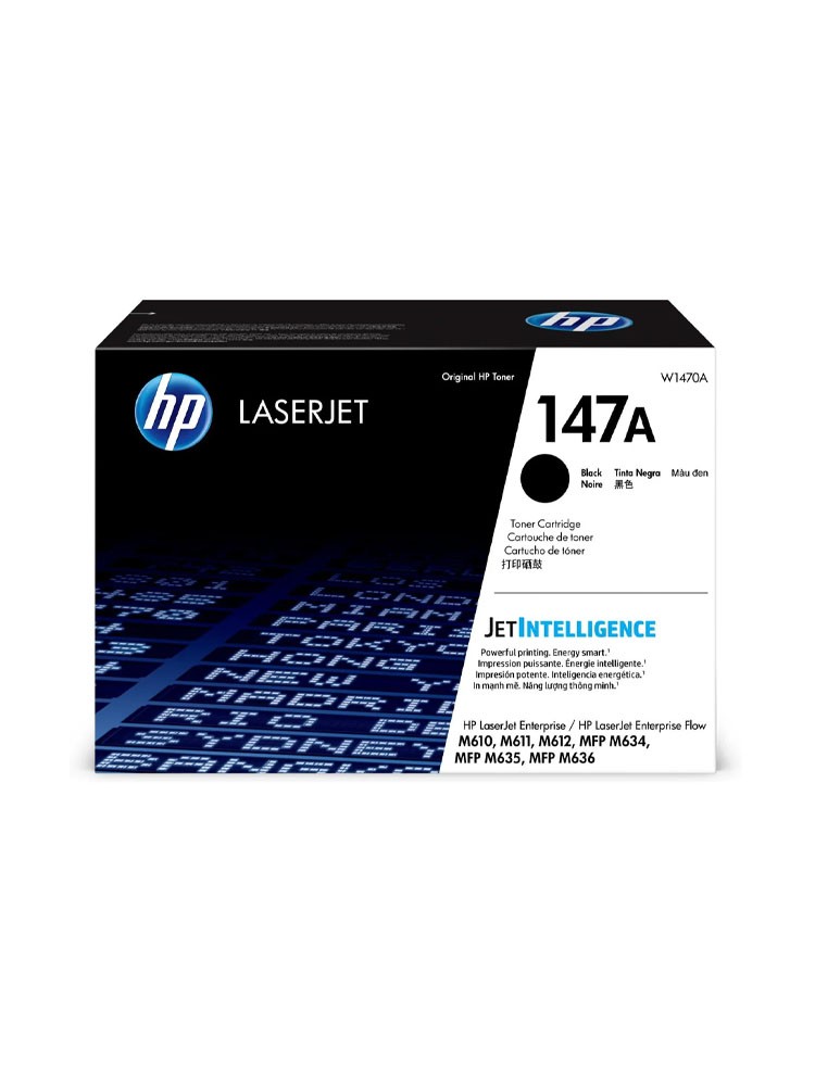 კარტრიჯი: HP 147A Black Original LaserJet Toner Cartridge - W1470A