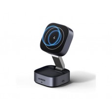 დამტენი: UGREEN W702 2-in-1 Qi2 Magnetic Foldable Fast Charging Station - 35316