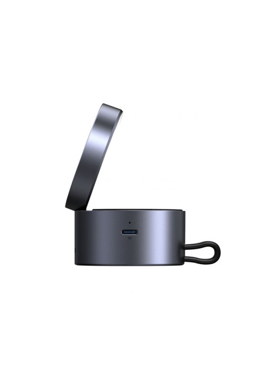 დამტენი: UGREEN W712 Magflow Qi2.2 15W 3in1 Wireless Charger Grey - 65148