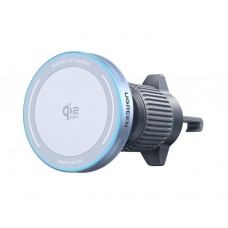 დამტენი: UGREEN W758 MagFlow 25W Magnetic Wireless Car Charger Grey - 55967