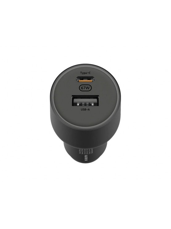 მანქანის დამტენი: Xiaomi 67W Car Charger Type-A/Type-C - X43907