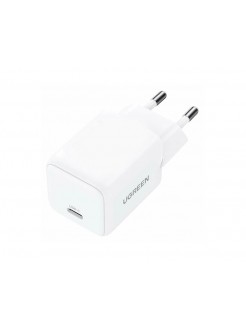 დამტენი: UGREEN X512 20W Type-C GaN Fast Charger White - 55554