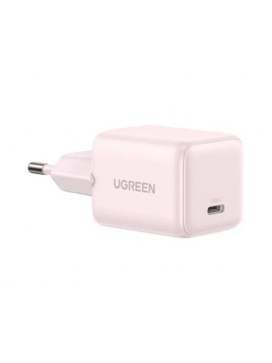 დამტენი: UGREEN X512 20W Type-C GaN Fast Charger Pink - 55556