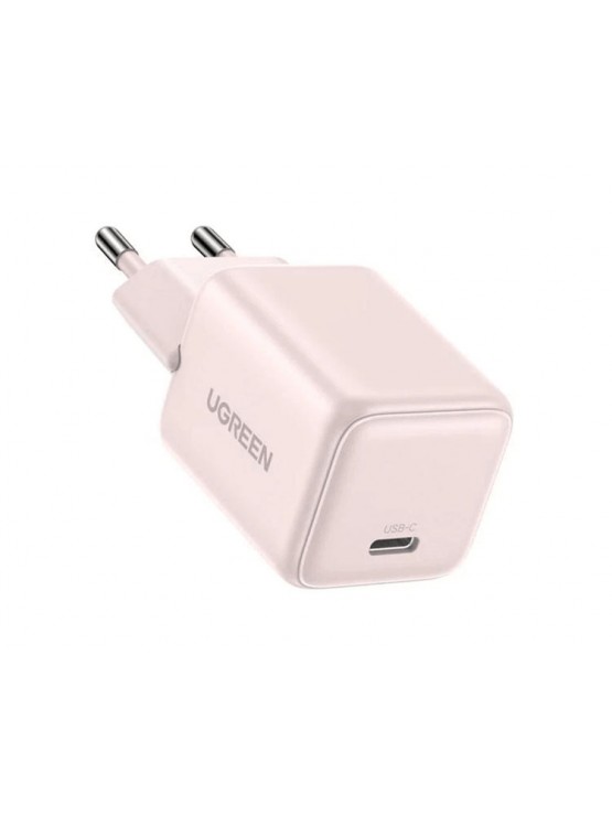 დამტენი: UGREEN X512 20W Type-C GaN Fast Charger Pink - 55556