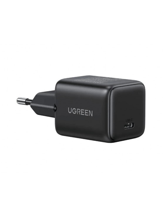 დამტენი: UGREEN X513 30W Type-C GaN Fast Charger Black - 65007