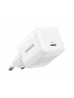 დამტენი: UGREEN X513 30W Type-C GaN Fast Charger White - 65009