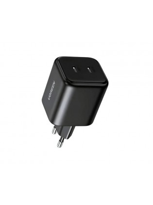 დამტენი: UGREEN X526 45W Dual Type-C GaN Fast Charger Black - 65058