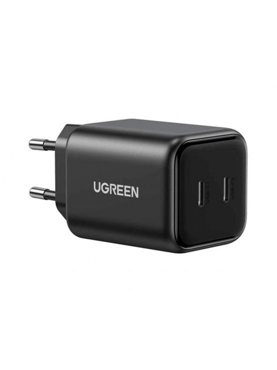 დამტენი: UGREEN X526 45W Dual Type-C GaN Fast Charger Black - 65058