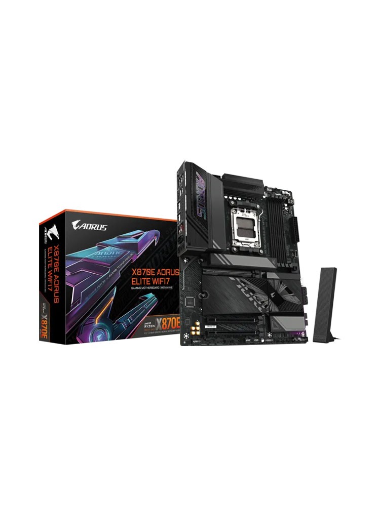 დედა დაფა: Gigabyte X870E AORUS ELITE WIFI7 4xDDR5 AM5 - X870E_A_ELITE_WIFI7