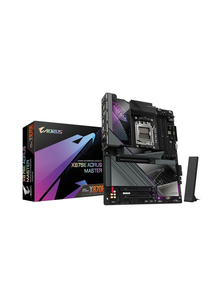 დედა დაფა: Gigabyte X870E AORUS MASTER 4xDDR5 AM5 - X870E_AORUS_MASTER