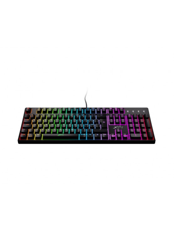 კლავიატურა: XTRFY K4 RGB Mechanical Gaming Keyboard Black - XG-K4-RGB-R-RUS