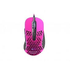 მაუსი: XTRFY M4 Wired RGB Ultra-light Gaming Mouse Pink - XG-M4-RGB-PINK