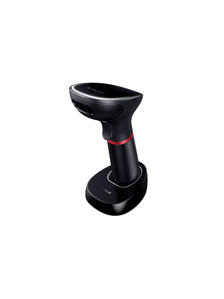 ბარკოდის სკანერი: Sunlux XL-9610 2D Wireless Barcode Scanner Black