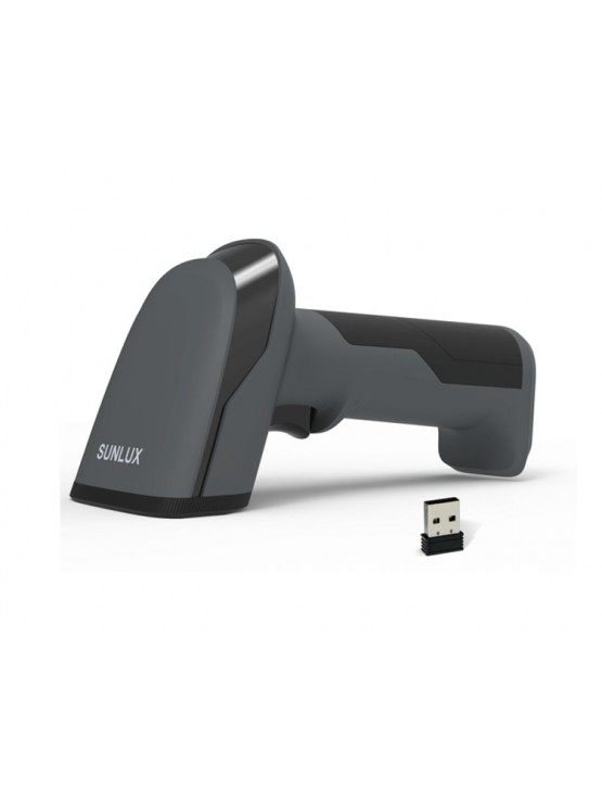 ბარკოდის სკანერი: Sunlux XL-9620D 2D Wireless Barcode Scanner Black