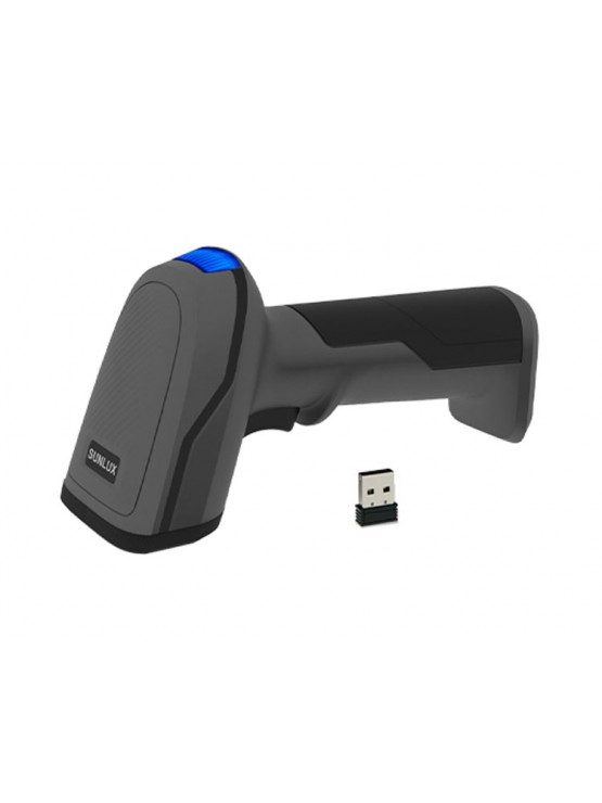 ბარკოდის სკანერი: Sunlux XL-9621D 2D Wireless Barcode Scanner Black