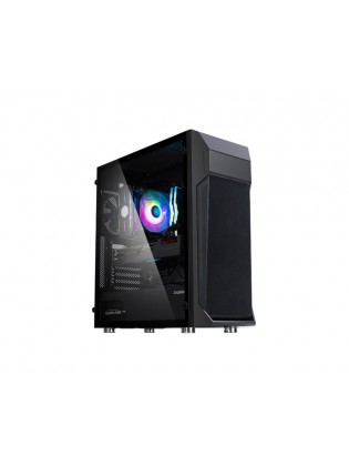 ქეისი: Zalman Z1 PLUS 3x120mm ATX Mid-Tower Black - Z1PLUS