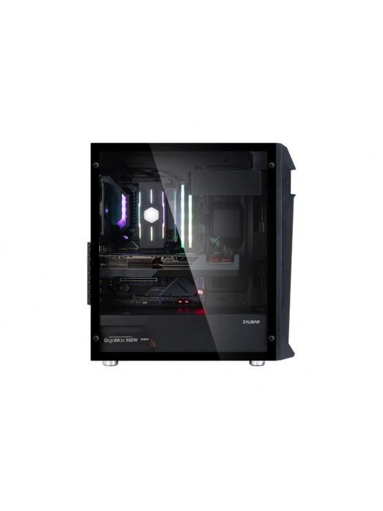 ქეისი: Zalman Z1 PLUS 3x120mm ATX Mid-Tower Black - Z1PLUS