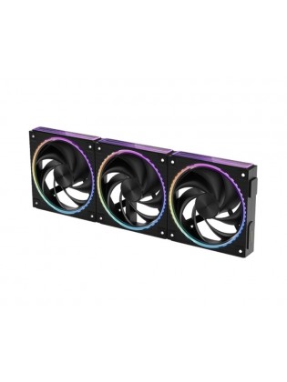 ქულერი: Zalman ZM-DF120 A3 ARGB Case Fan Black - ZM-DF120A3BLACK