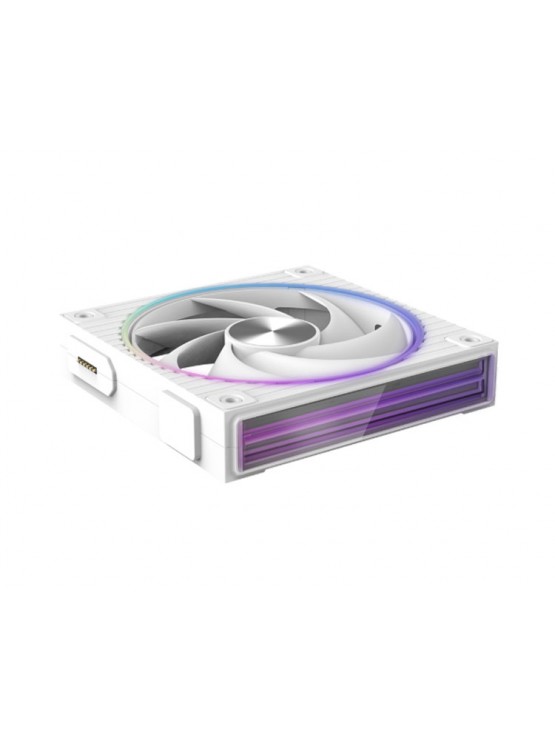 ქულერი: Zalman ZM-DF120 A3 ARGB Case Fan White - ZM-DF120A3WHITE