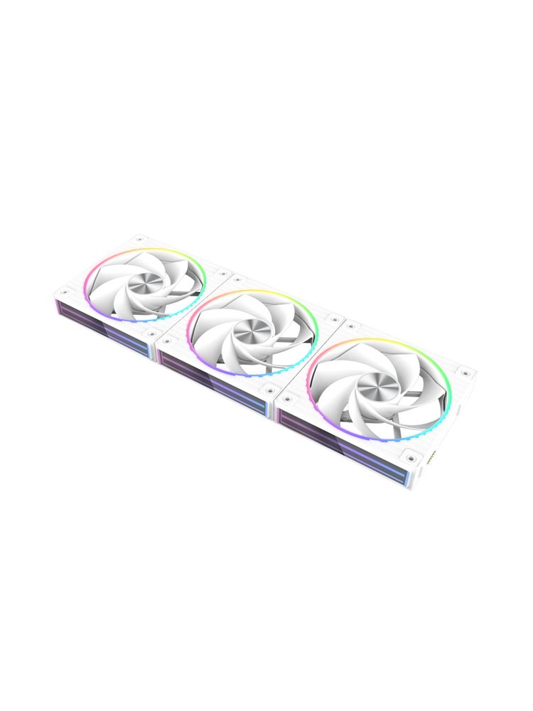 ქულერი: Zalman ZM-DF120R A3 ARGB Case Fan White - ZM-DF120RA3WHITE