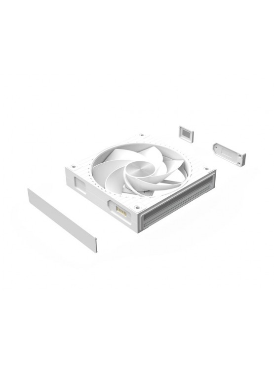 ქულერი: Zalman ZM-DF120R A3 ARGB Case Fan White - ZM-DF120RA3WHITE