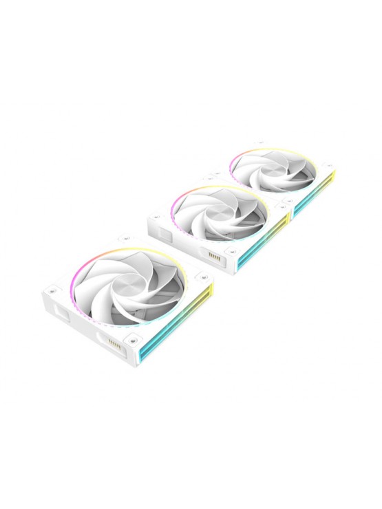 ქულერი: Zalman ZM-DF120R A3 ARGB Case Fan White - ZM-DF120RA3WHITE