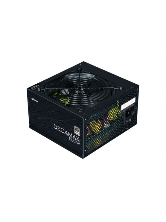 კვების ბლოკი: Zalman Decamax 600W 80 PLUS STANDARD Power Supply Black - ZM600-LX3