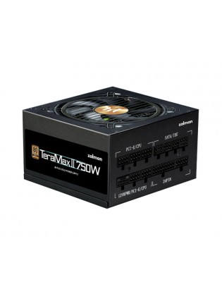 კვების ბლოკი: Zalman TeraMax II 750W 80PLUS Gold Black - ZM750-TMX2