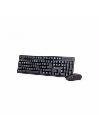 კლავიატურა-მაუსი: Gembird KBS-W-01 Wireless US layout Black