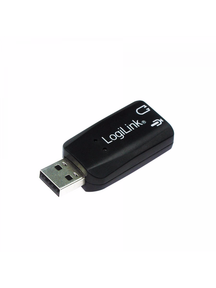 ხმის კარტა: Logilink UA0053 USB Audio Adapter 5.1 Sound Effect