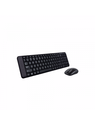 კლავიატურა-მაუსი: Logitech MK220 Wireless Keyboard and Mouse Combo EN/RU Black - 920-003169