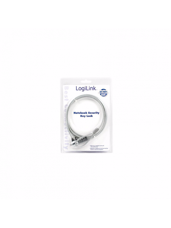 ნოუთბუქის ჩამკეტი: Logilink NBS002 Number lock Industry standart