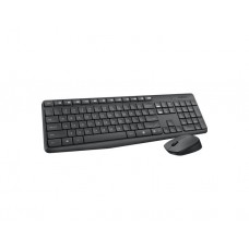 კლავიატურა-მაუსი: Logitech MK235 Wireless Keyboard and Mouse Combo EN/RU Grey - 920-007948