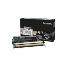 კარტრიჯი: Lexmark C746 C748 Black High Yield Toner Cartridge 12K - C746H3KG