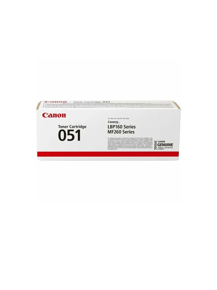 კარტრიჯი: Canon 051 Black Toner Cartridge Original - 2168C002AA
