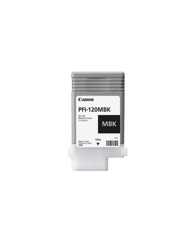 კარტრიჯი ჭავლური: Canon PFI-120 Matte Black 130ml - 2884C001AA