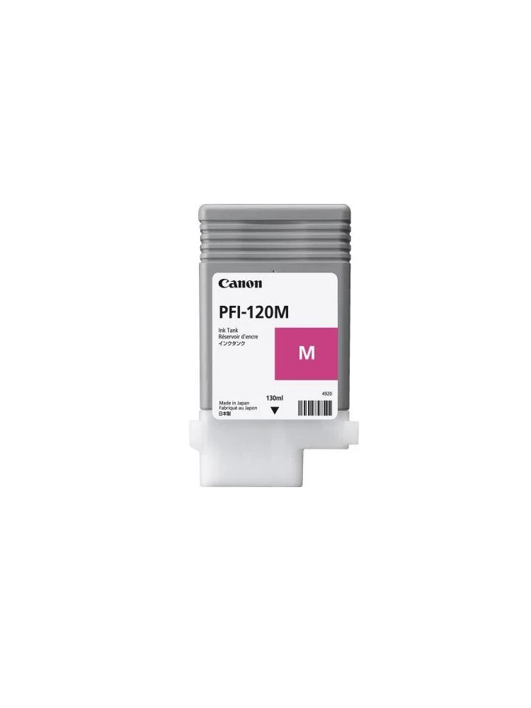 კარტრიჯი ჭავლური: Canon PFI-120 Magenta 130ml - 2887C001AA