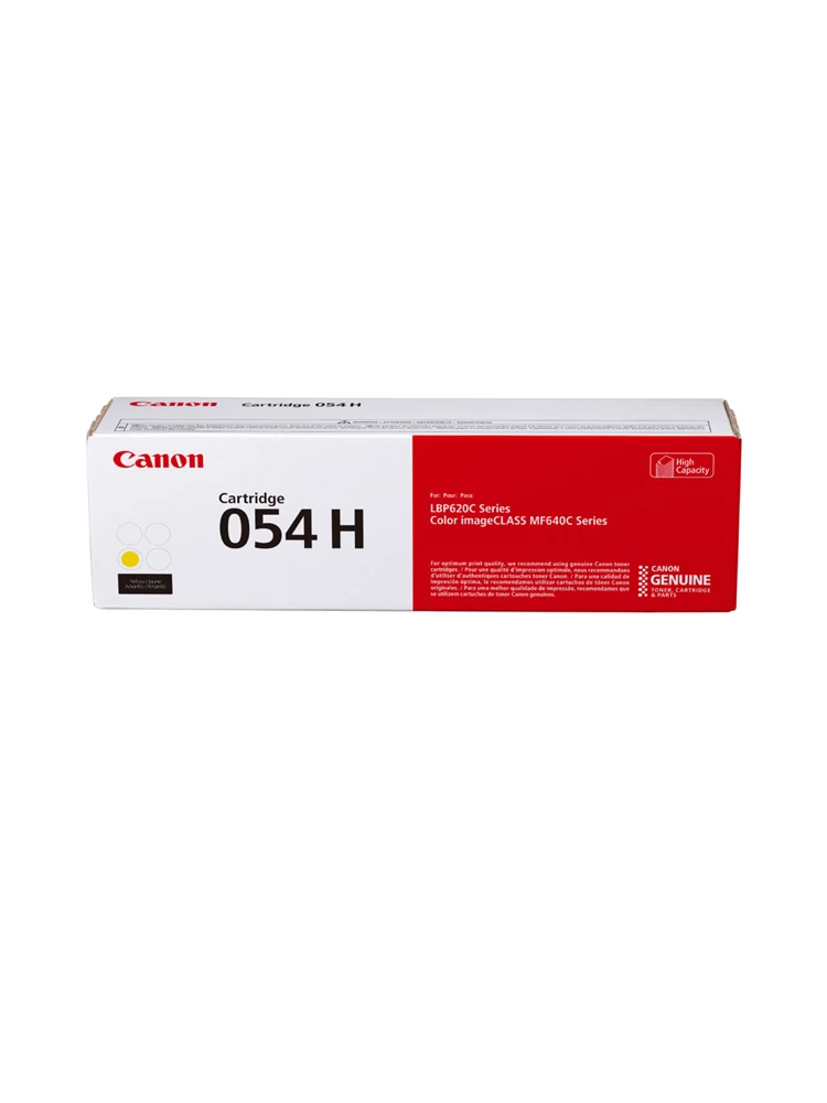 კარტრიჯი: Canon CRG-054H Yellow High Capacity Toner Cartridge - 3025C002AA